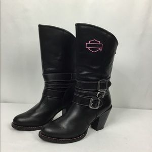 Harley Davidson Women’s Boots Sz 6 Black Maddison